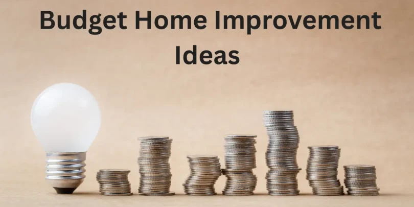 budget home improvement ideas