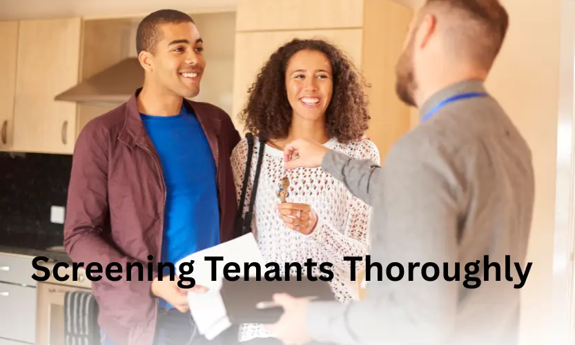 screening tenants thoroughly