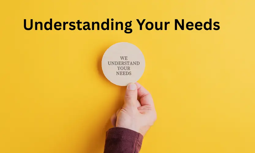 Understanding Your Needs