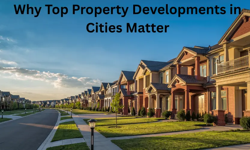 why top property developments in cities matter